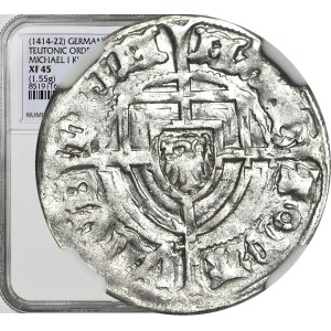 Teutonic Order, Michal Küchmeister von Sternberg 1414-1422, Sable, shield on long cross