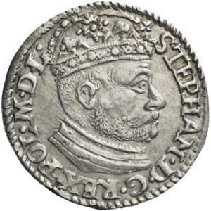 Stefan Batory, Trojak 1581, Olkusz