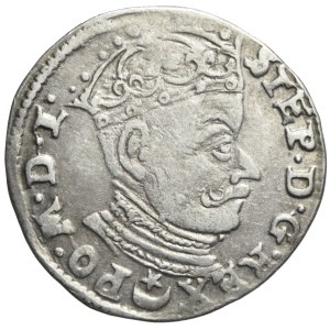 Stefan Batory, Troyak 1582, Vilnius, under the bust Leliwa
