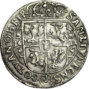 R-, Sigismund III Vasa, Ort 1622, Bydgoszcz, PRVM, NS before Sas, L.I