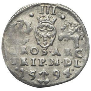 Zikmund III Vasa, Trojka 1594, Vilnius