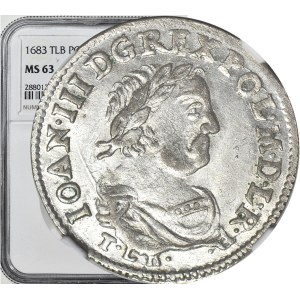 John III Sobieski, 1683 Sixpence, Bydgoszcz, minted