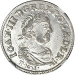 John III Sobieski, 1683 Sixpence, Bydgoszcz, minted