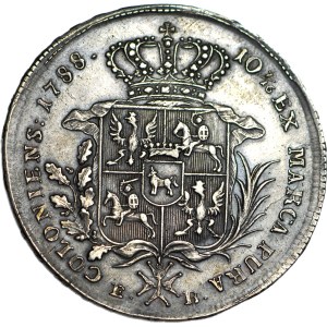 Stanisław A. Poniatowski, Thaler 1788, Varšava, krásné, ILUSTROVÁNO