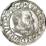 Duchy of Prussia, Albrecht Hohenzollern, 1542 penny, Königsberg, minted