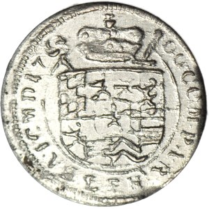 Silesia, Francis Ludwig, 1 krajcar 1700, Nysa, date in rim, rare