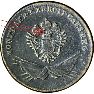RRR-, 3 grosze 1794, Galicja i Lodomeria, Insurekcja Kościuszkowska, dwa krzyże, OPIS!
