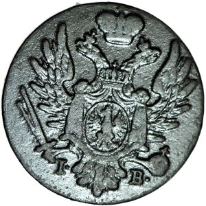 Kingdom of Poland, 1 Polish grosz 1825 FROM KRAINE COPPER