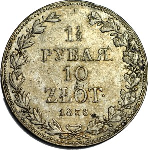 Russian Partition, 10 zlotys = 1 1/2 rubles 1836, Warsaw, BEAUTIFUL