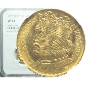10 gold 1925, Boleslaw the Brave, minted