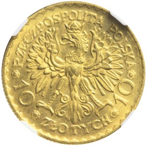 10 gold 1925, Boleslaw the Brave, minted