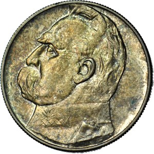 10 gold 1936, Pilsudski, minted