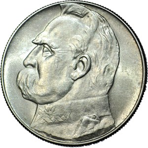 10 złotych 1939, Piłsudski, menniczy
