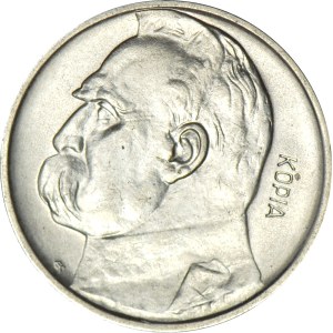 2 gold 1936 Pilsudski, official copy 1988