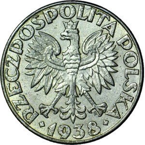 50 groszy 1938 niklowane, mennicze