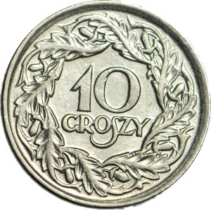 10 pennies 1923, minted
