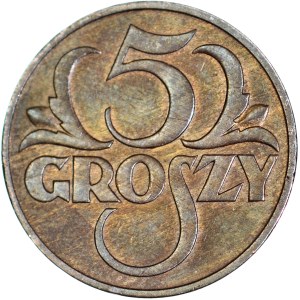 5 pennies 1935, nice