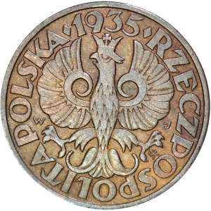 5 pennies 1935, nice