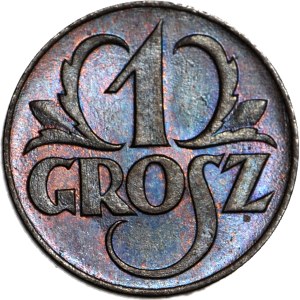 1 grosz 1923, menniczy, wspaniały