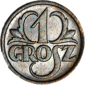 1 penny 1928, mint, color BN