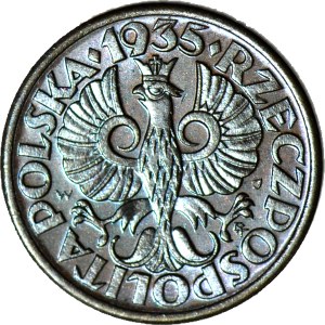 1 penny 1935, non oblitéré