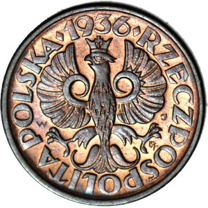 1 penny 1936, mint, magnificent