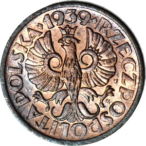 1 1939 penny, minted
