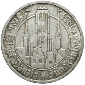 Free City of Danzig, 5 guilders 1923, Berlin