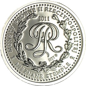10 złotych 1934, Stylizowany Orzeł, Praca konkursowa, Nieznany stempel