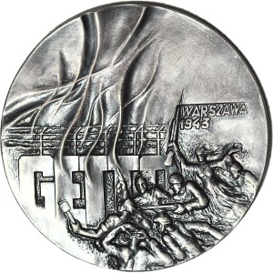 Medaile 1983, 40. výročí povstání ve varšavském ghettu