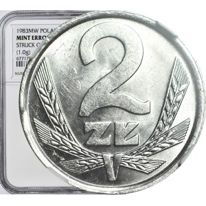 RRR-, 2 gold 1983, technology SAMPLE, ALUMINIUM