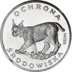 100 Gold 1979, Lynx on grass, SAMPLE NIKIEL, first time on Onebid in PF69!!!!