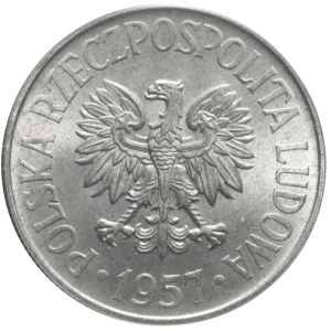 50 penny 1957, fenomenale ICG MS68