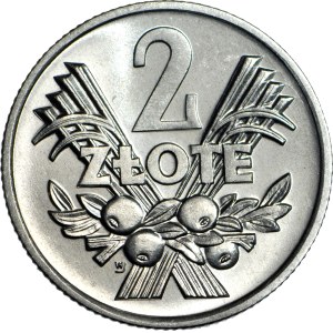 2 Gold 1970, Berries, 7 s ostrým koncem hledí, mint