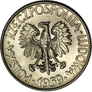10 zlotých 1959, Kościuszko, mincovna