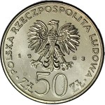 RR-, 50 gold 1983, Ignacy Lukasiewicz, DESTRUKT - DOUBLE DIE