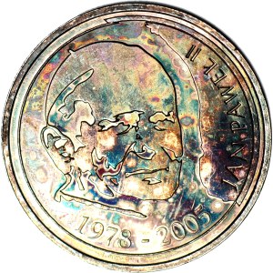 RRR-, Medal 2005, John Paul II, TOTUS TUUS, Warsaw Mint, silver plated tombac, very rare