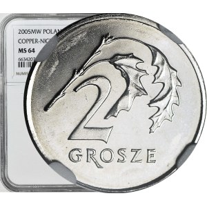 RR-, 2 haliere 2005, PROSPECTED MONEY, rarita