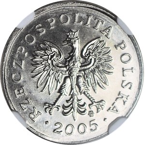 RR-, 2 haliere 2005, PROSPECTED MONEY, rarita