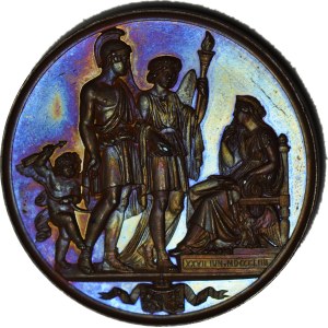 Niemcy, Brandenburgia-Prusy, Medal 1854 - Fryderyk Wilhelm IV, brąz 50mm