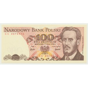 100 zloty 1976 Waryński, série CC, Szparło L7