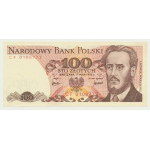 100 Zloty 1976 Waryński, Serie CF, Szparło L7
