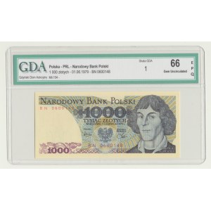 1000 oro 1979, Nicolaus Copernicus, ser. BN, Spar L7
