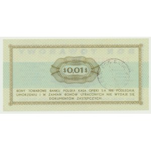 Pewex Bon Towarowy, 1 cent 1969, ser. FL