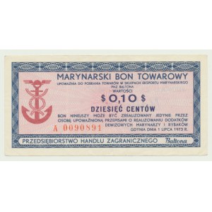 Baltona 10 cents 1973, ser. A