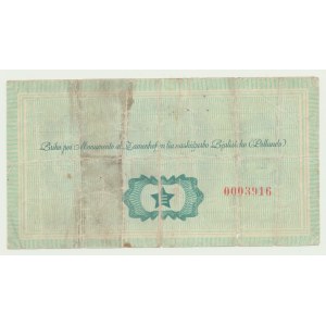 24 zloty 1920-30, n. basso E 0003916, esperanto, buono per la costruzione di un monumento a Ludwik Zamenhof
