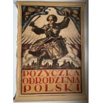 Second Republic, Loan of Polish Rebirth, Brick - 1920 poster, 68×48cm, Polish-Bolshevik War period