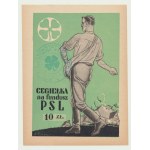 Brick, 10 zloty 1946, For PSL fund, Sobanski unique
