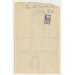 Cegelelka 500 zl 1948, ser. F, ZPKR Central House Building Committee ADDITIONAL CEGGAGE 300 zl 1949 for PPR.