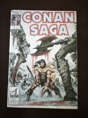 Conan Saga The Jewels of Gwahur, 1st ed. 1989.